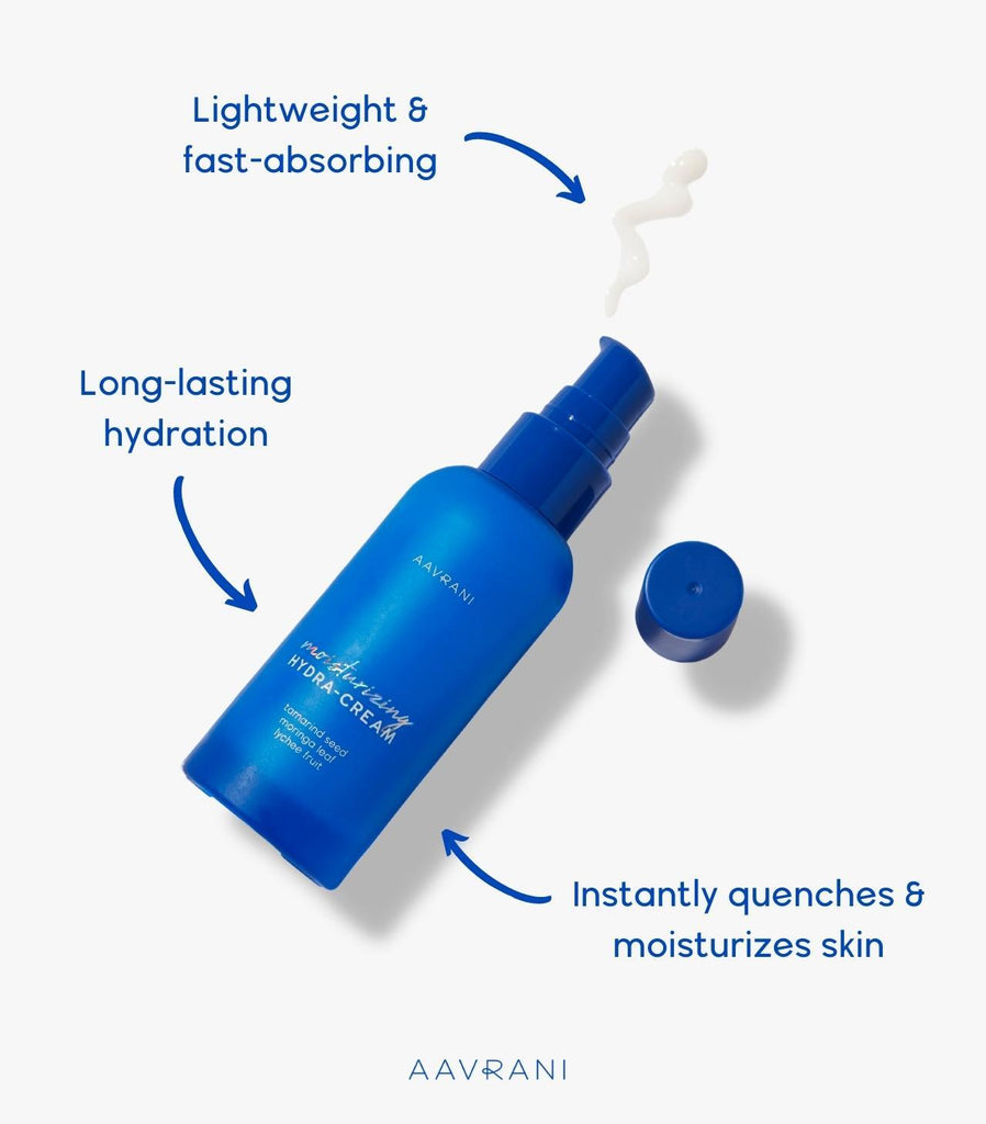 AAVRANI Moisturizing Hydra-Cream infographic